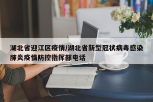 湖北省迎江区疫情/湖北省新型冠状病毒感染肺炎疫情防控指挥部电话